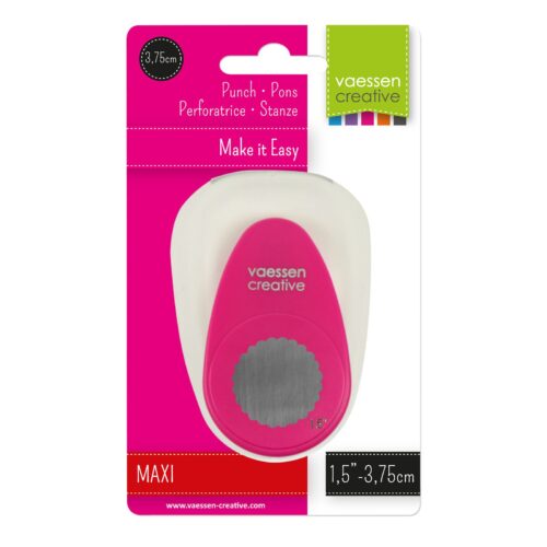 Figuurpons cirkel met sierrand maxi