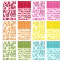 Stickervellen Color Vibes Brights - 12 stuks