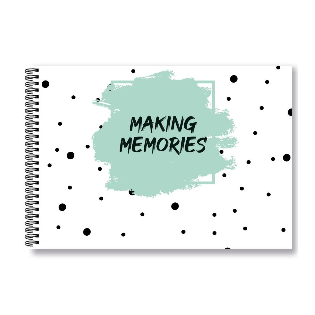 Making Memories Invulboek – Mintgroen