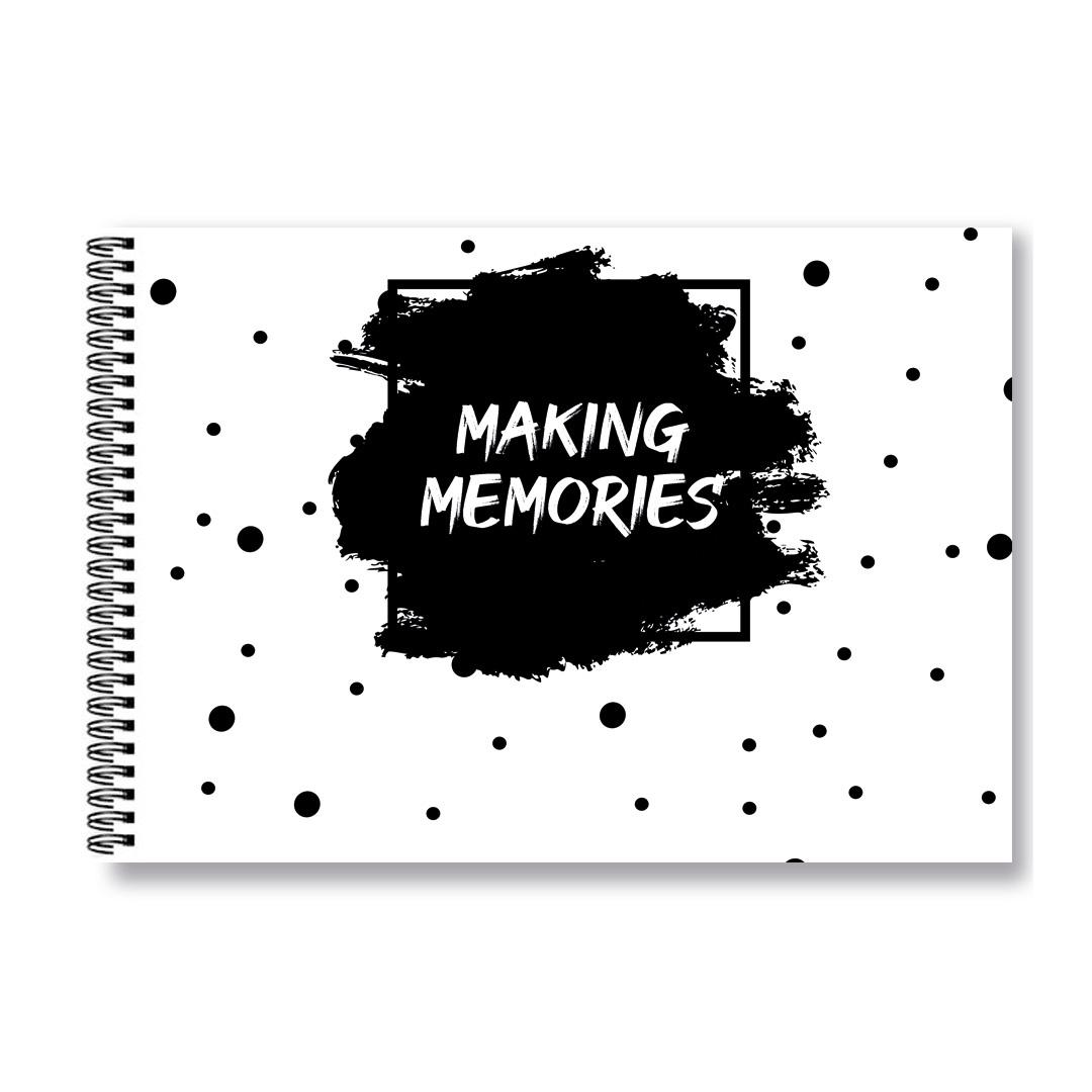 Making Memories Invulboek – Zwart