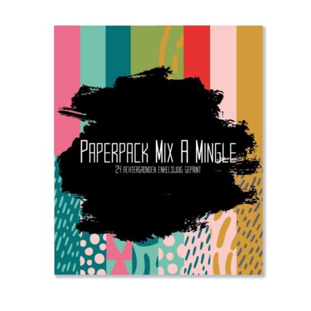 Paper Pack ‘Mix a Mingle’ – 24 stuks