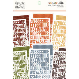 Color Vibes Fall – Alfabet Sticker Book