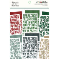 Color Vibes Winter - Alfabet Sticker Book