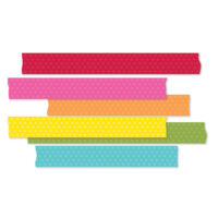 Color Vibes Brights - Washi Tapes 6 stuks