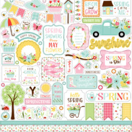 Stickervel – Welcome Spring