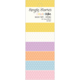 Color Vibes Spring – Washi Tapes 6 stuks