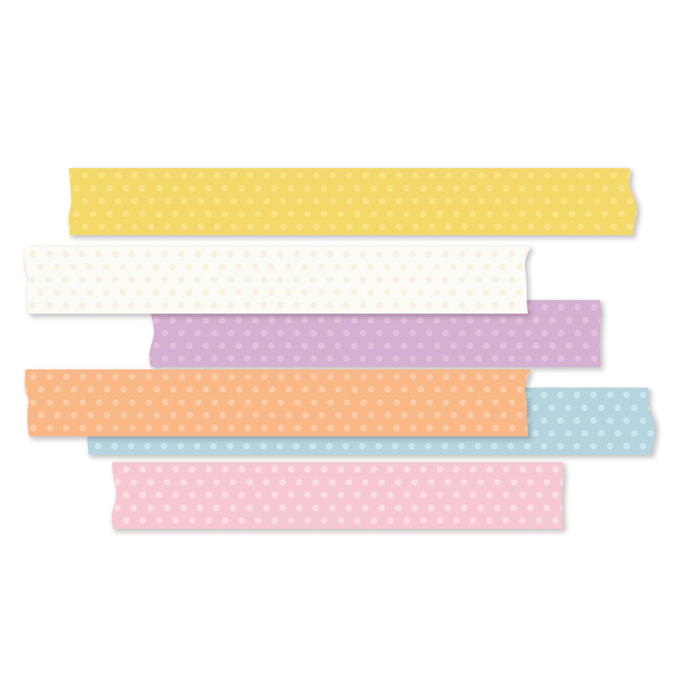 Color Vibe Washi Tape - Spring