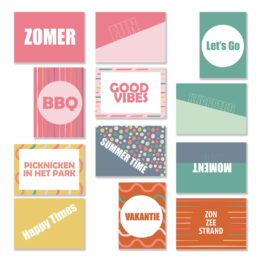 Quote Cards – Zomer 2023 – 12 stuks
