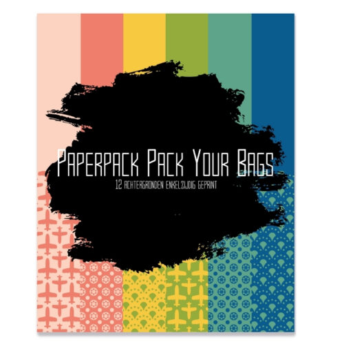 Paper Pack - Pack Your Bags - 12 Stuks