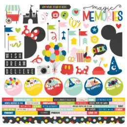 Say Cheese Magic Cardstock Stickers – 86 stickers