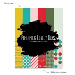 Paper Pack Lovely Days –  12x dubbelzijdig