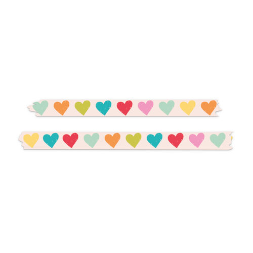 Washi Tape Colorfull Hearts