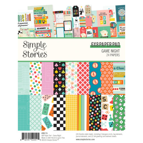Game Night Paper Pad