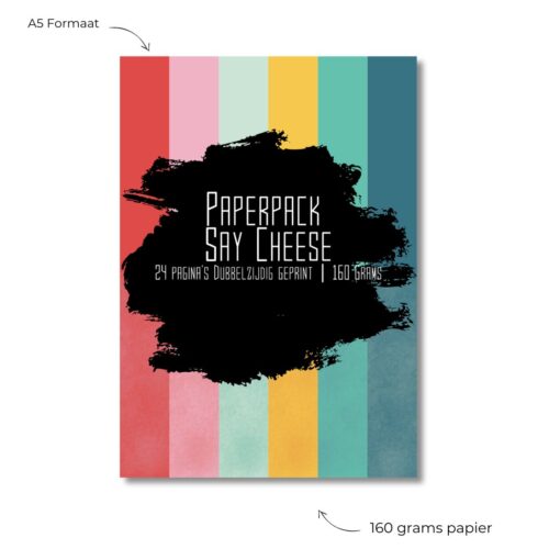 Paperpack Say Cheese - 24 sheets