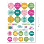 Stickervel Color Me Happy
