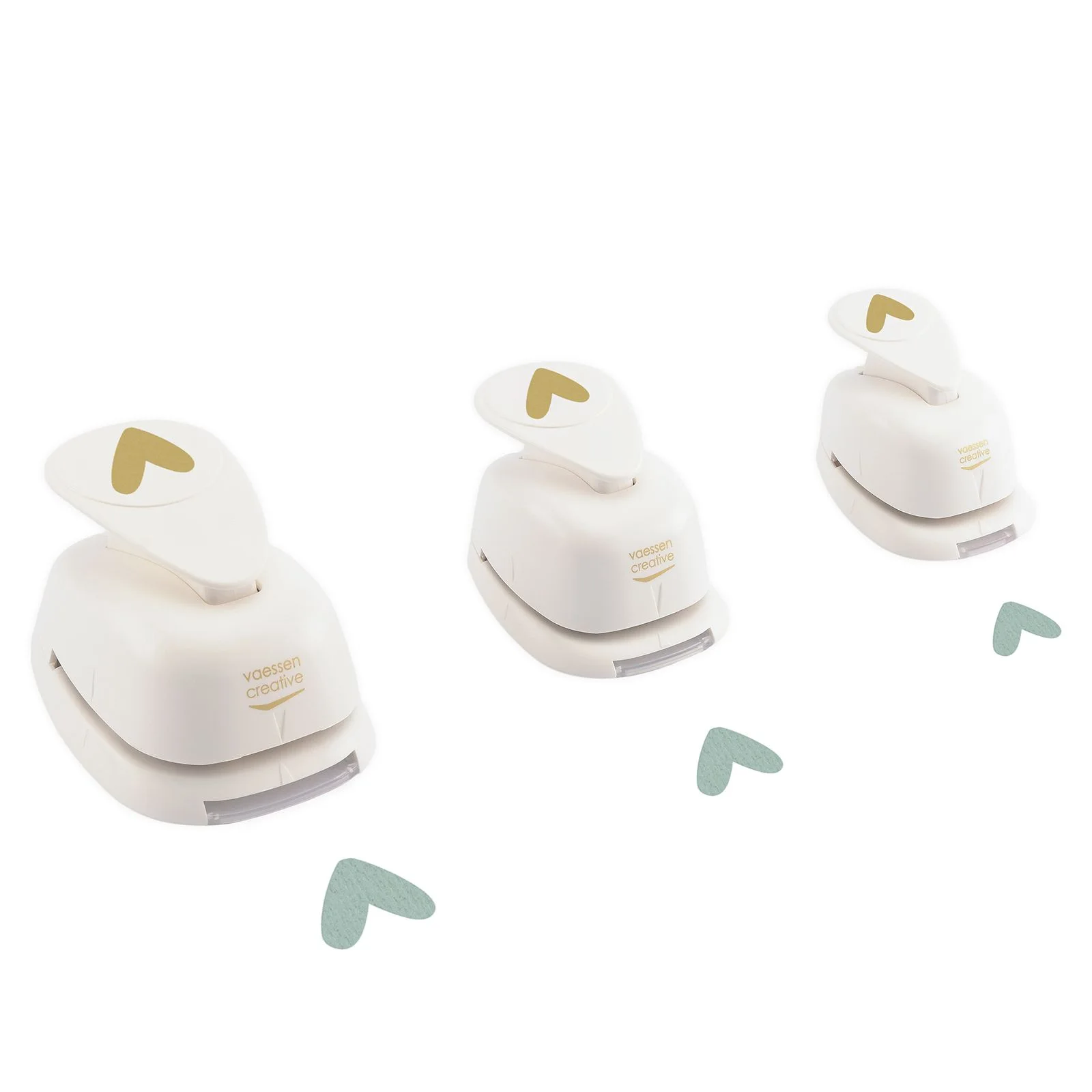 Figuurpons Set Hartjes Speels 3