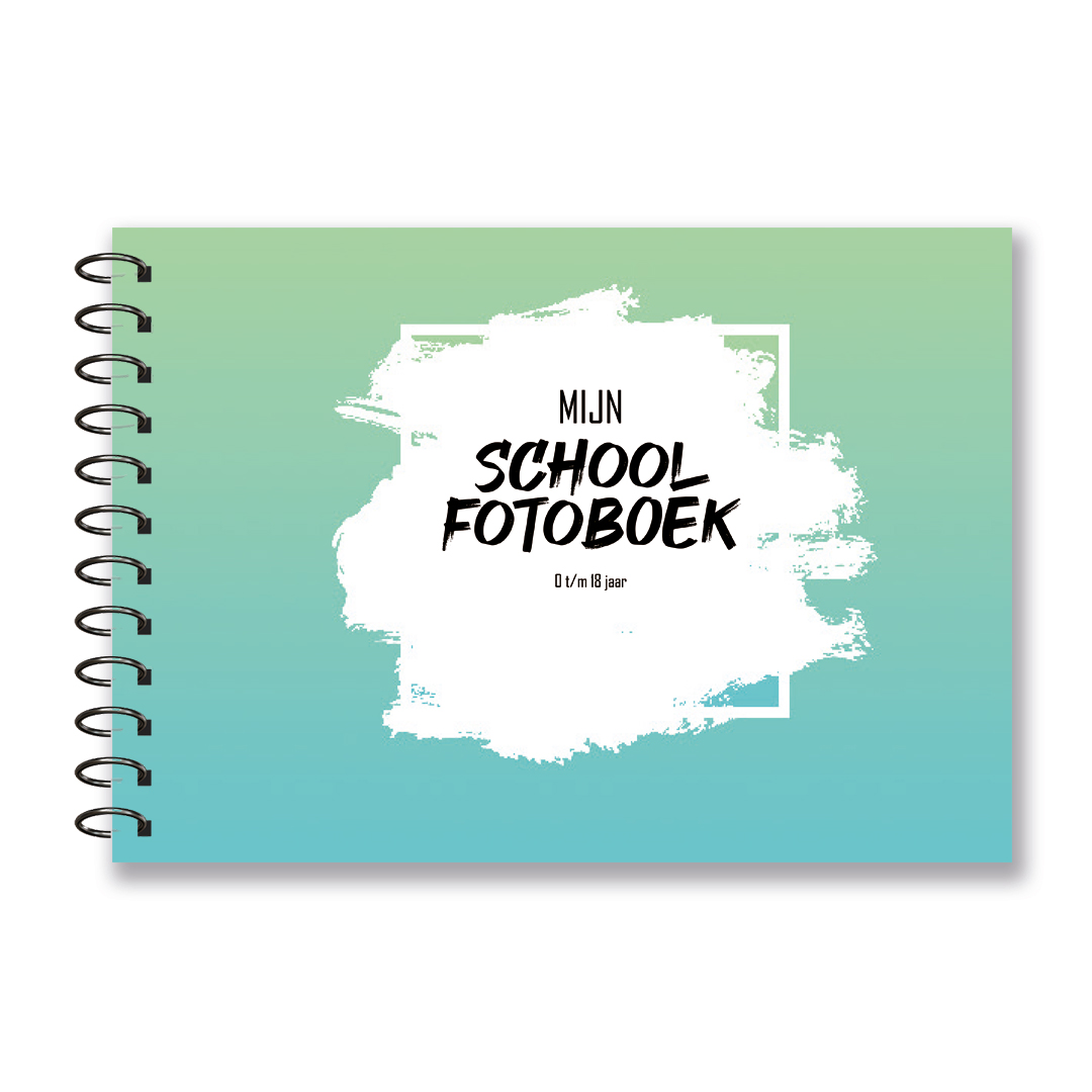 Schoolfoto invulboek – Hardcover Minty